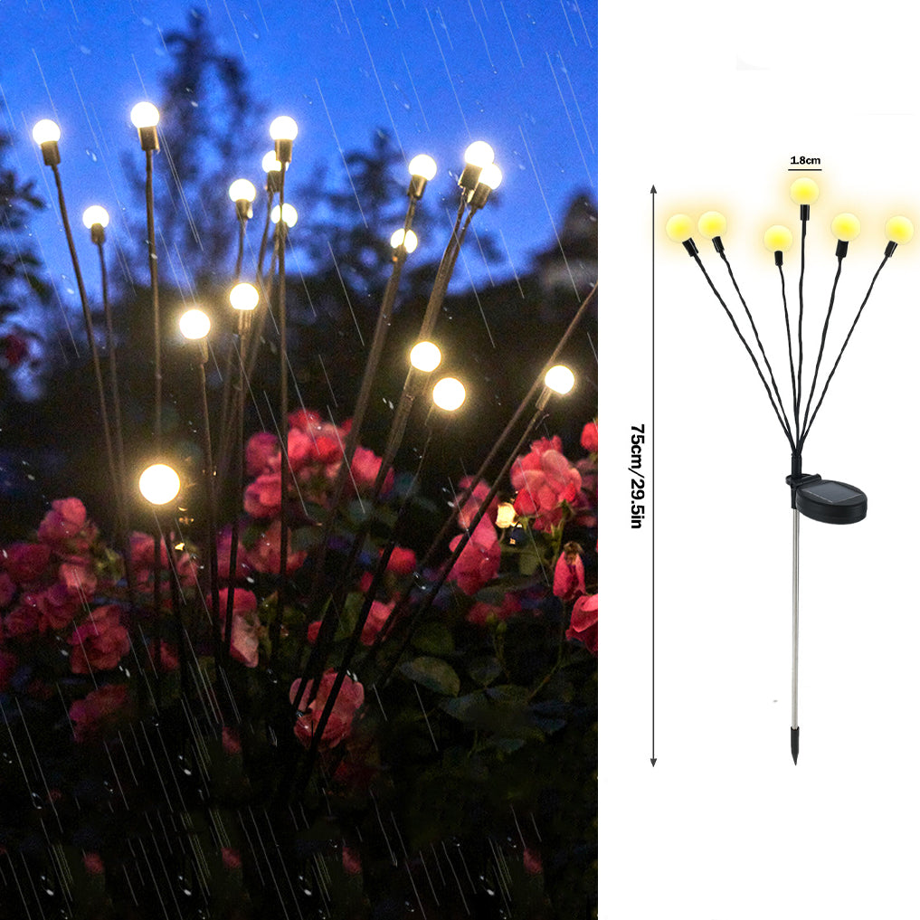 Solar Waterproof Firefly Decoration Light