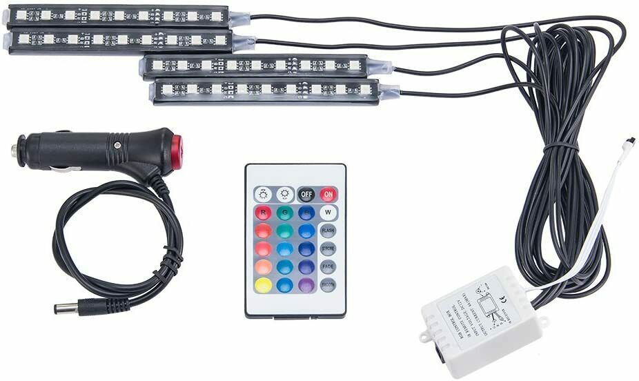 RGB LED Car Interior Strip Lights